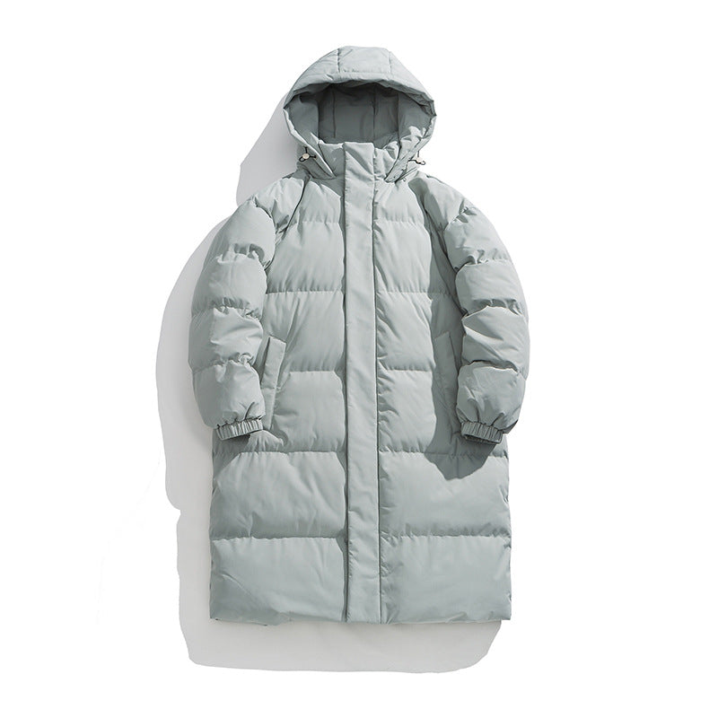 Mid-length Cotton Clothing Men's Thick Warm Jacket Best YouTube Store