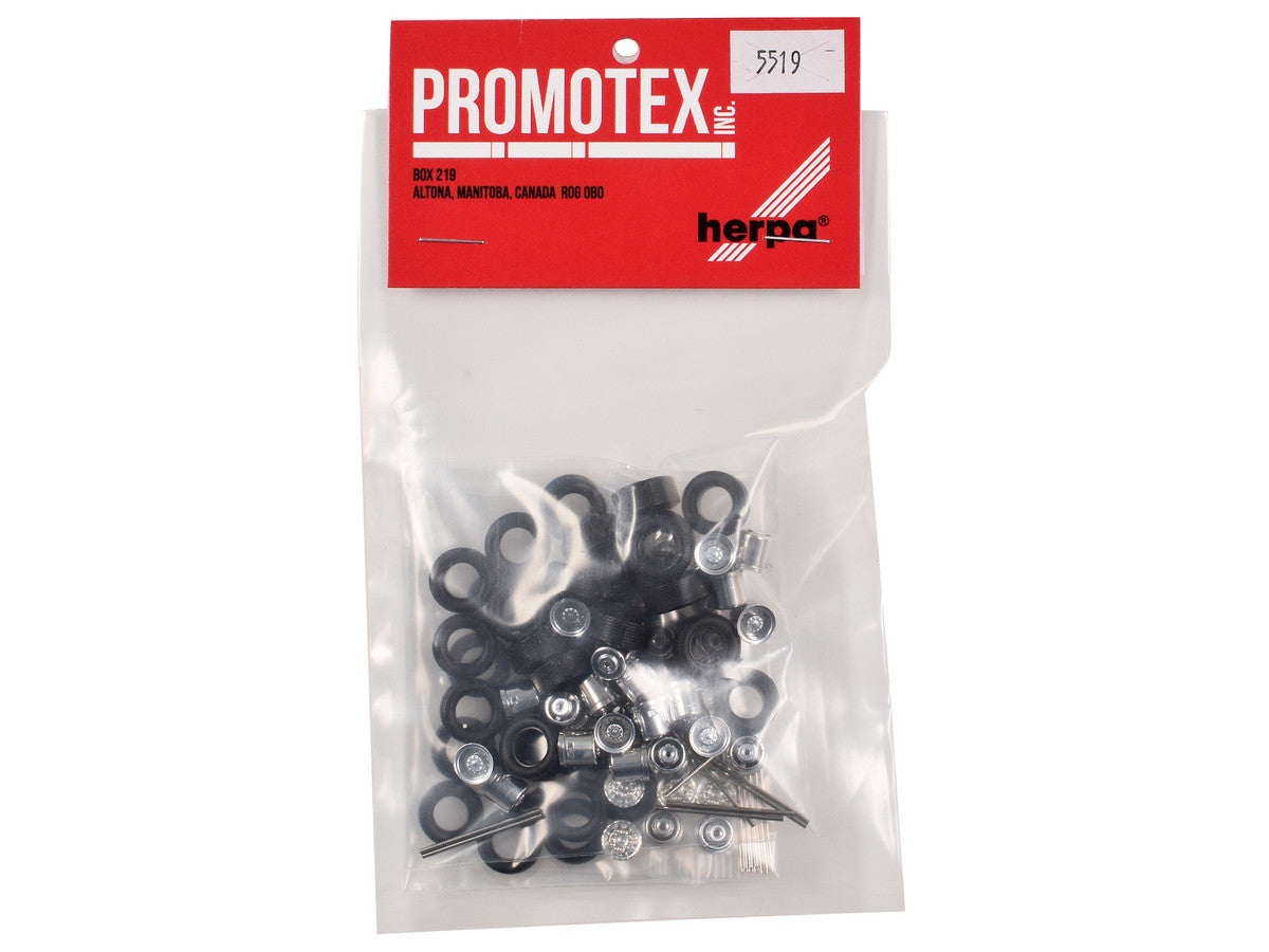 Super Singles with Fronts Sets of Wheels (10 Sets) 1/87 (HO) Plastic Model by Promotex LuxuryLifeWay Online Store