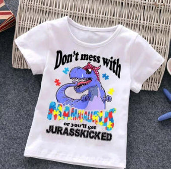 Boys With Autism T-shirt Puzzle Top Best YouTube Store