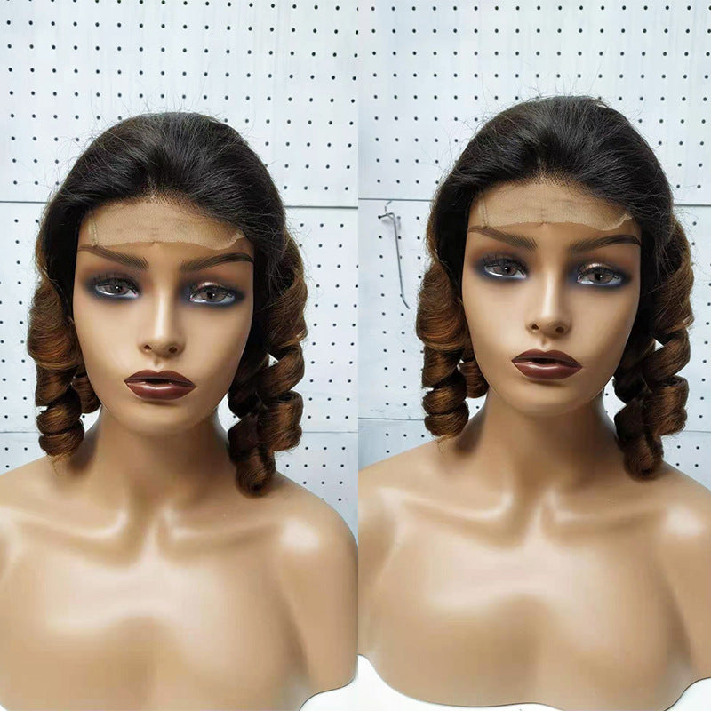 Double Drawn Funmi Hair Wigs Lace Wig Spring Curly LuxuryLifeWay Online Store