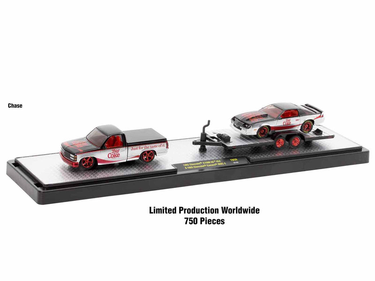 Auto Haulers "Soda" Set of 3 pieces Release 26 Limited Edition to 9600 pieces Worldwide 1/64 Diecast Models by M2 Machines LuxuryLifeWay Online Store