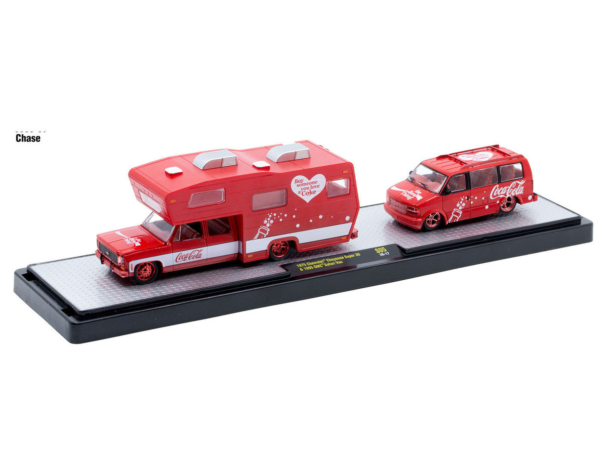 Auto Haulers "Coca-Cola" Set of 3 pieces Release S05 Limited Edition to 6000 pieces Worldwide 1/64 Diecast Models by M2 Machines LuxuryLifeWay Online Store