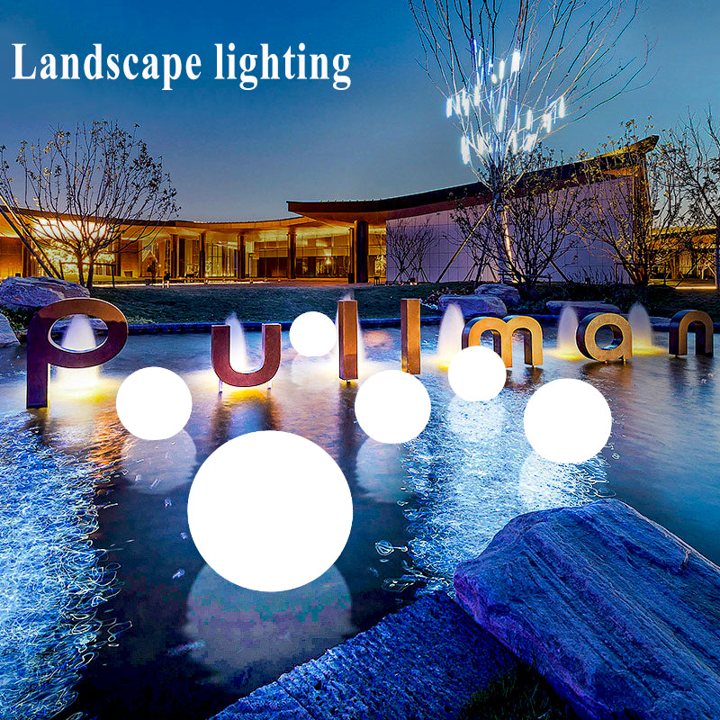 Colorful LED Garden Glowing Ball Lights for Outdoors Pi-Mart