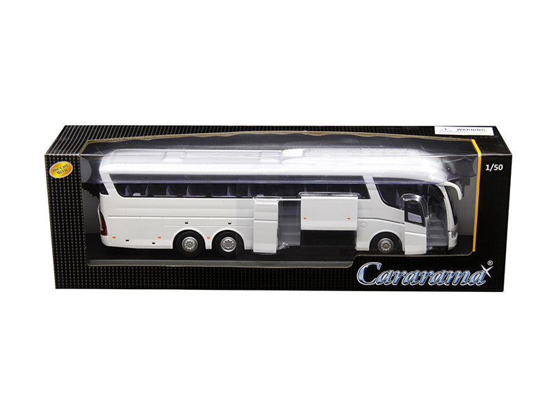 Super Coach Autobus White 1/50 Diecast Model by Cararama LuxuryLifeWay Online Store