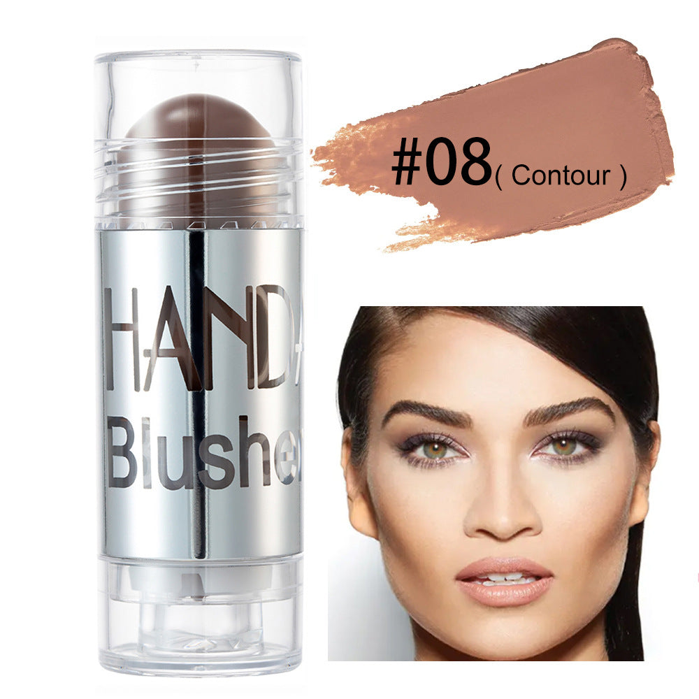 Cheek Blusher Shimmer Blush Stick Face Makeup Highlighter Bronzer Contour Cream Long-lasting Facial Make Up Cosmetics LadyShow.Store