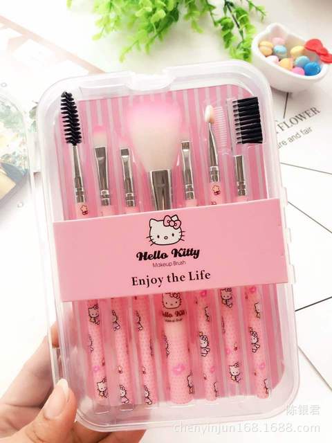 Hello Kitty Makeup Brush Set Pi-Mart