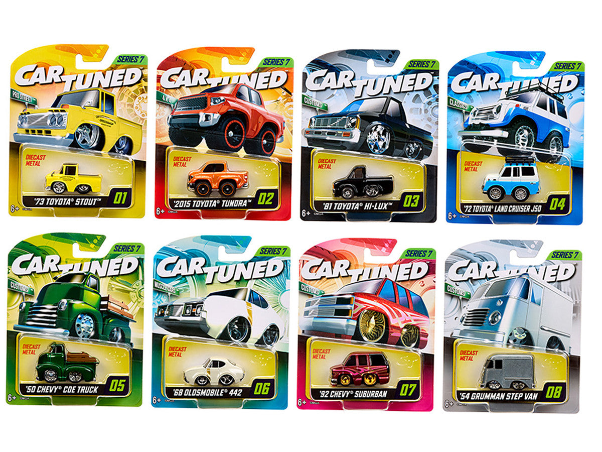 "Mainline" 2025 Series 7 Set of 8 Pieces Diecast Model Cars by CarTuned LuxuryLifeWay Online Store