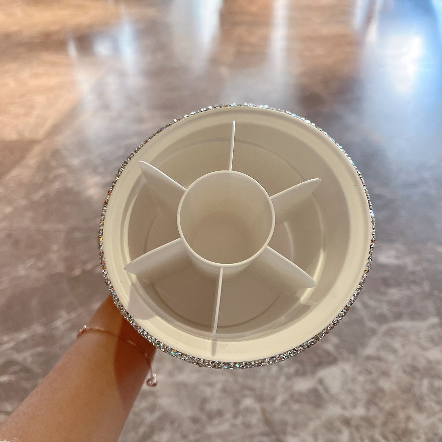 Rotate Makeup Brush Storage Bucket CJD2