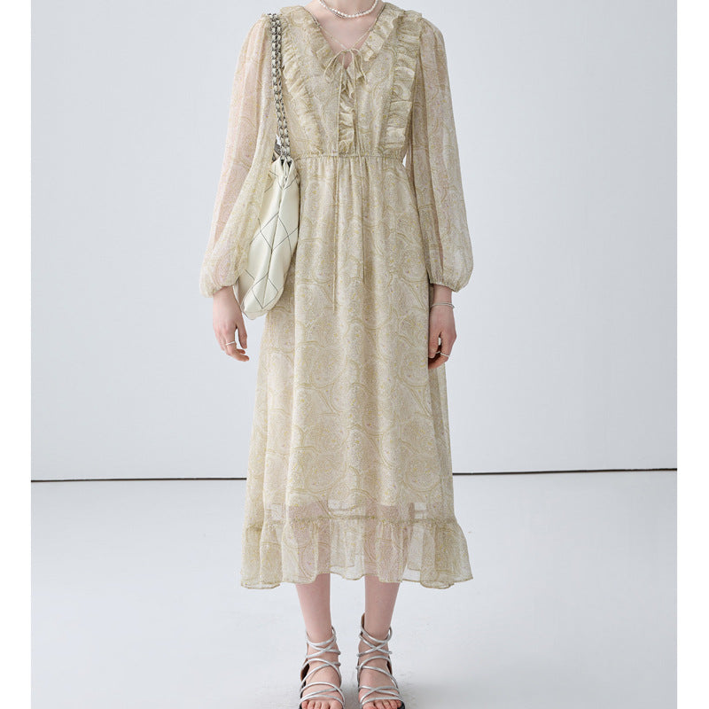 French Retro Dress For Women Summer NorixaFashion.com