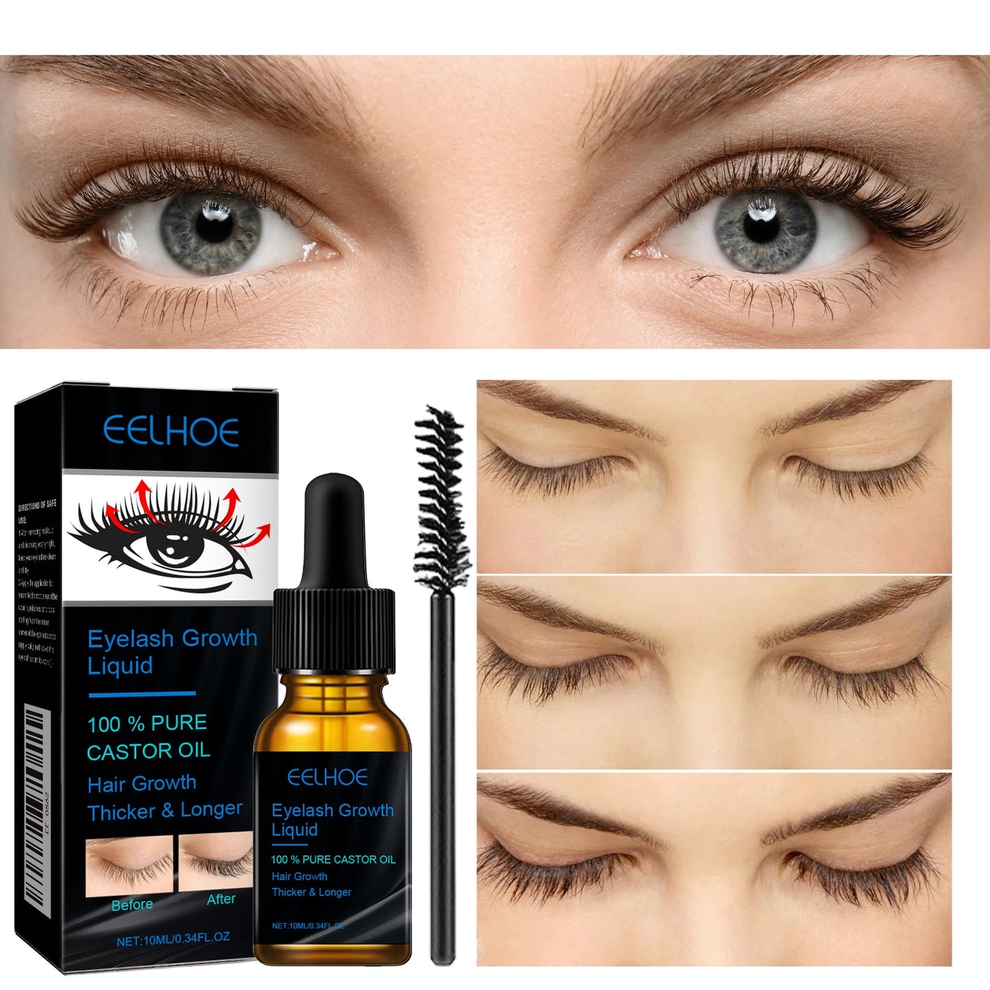 Castor Oil Eyelash Serum