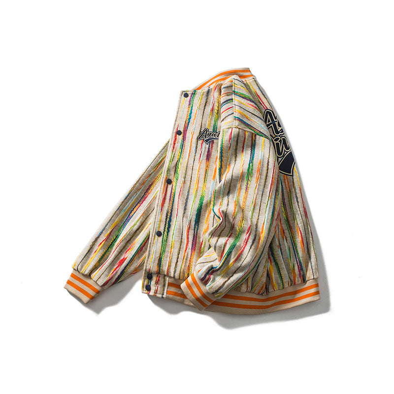 Men's Baseball Uniform Retro Overalls Men's Clothing Jackets CJD