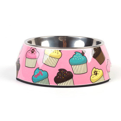 Stainless steel dog bowl cat bowl Pets Fashion