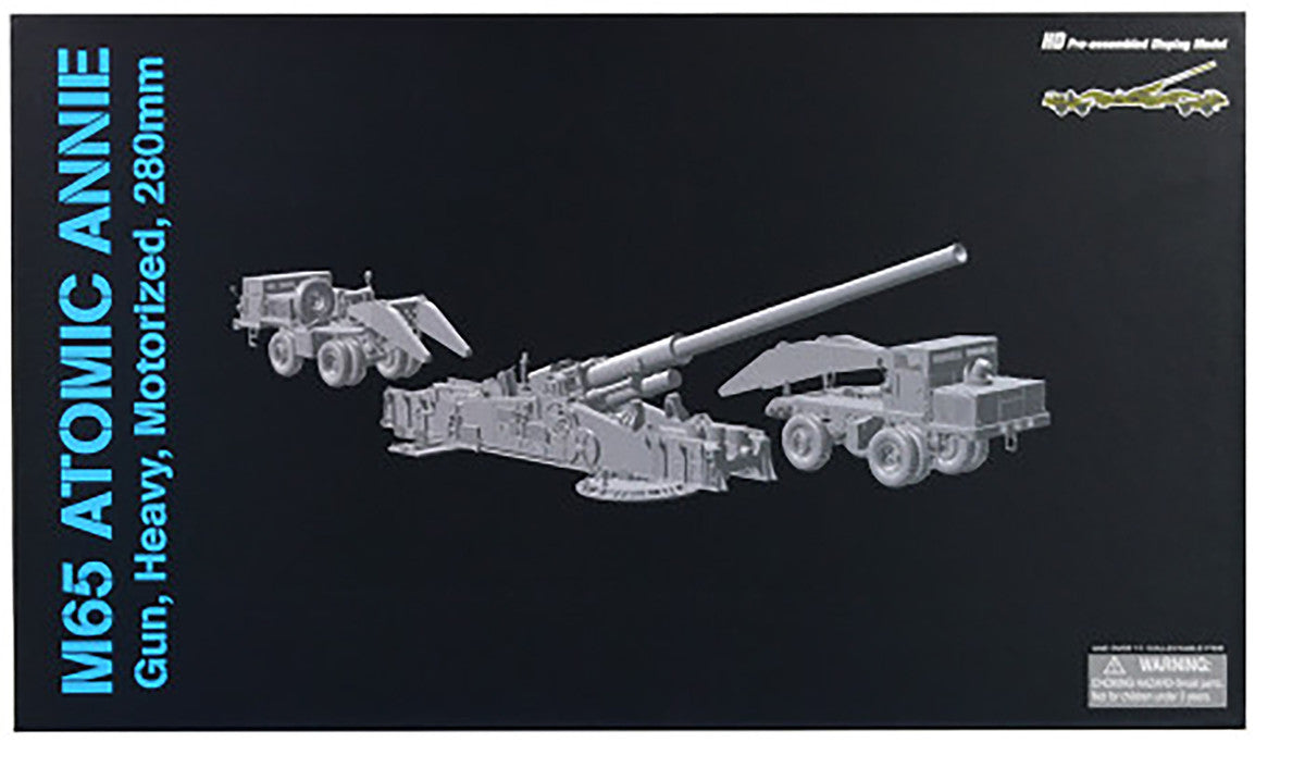 United States M65 Atomic Cannon "Atomic Annie" Artillery Olive Drab "Traveling Mode" US Army "NEO Dragon Armor" Series 1/72 Plastic Model by Dragon Models LuxuryLifeWay Online Store