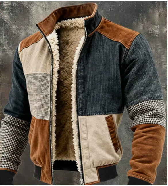 Men's Fleece-Lined Thick Hooded Jacket Best YouTube Store