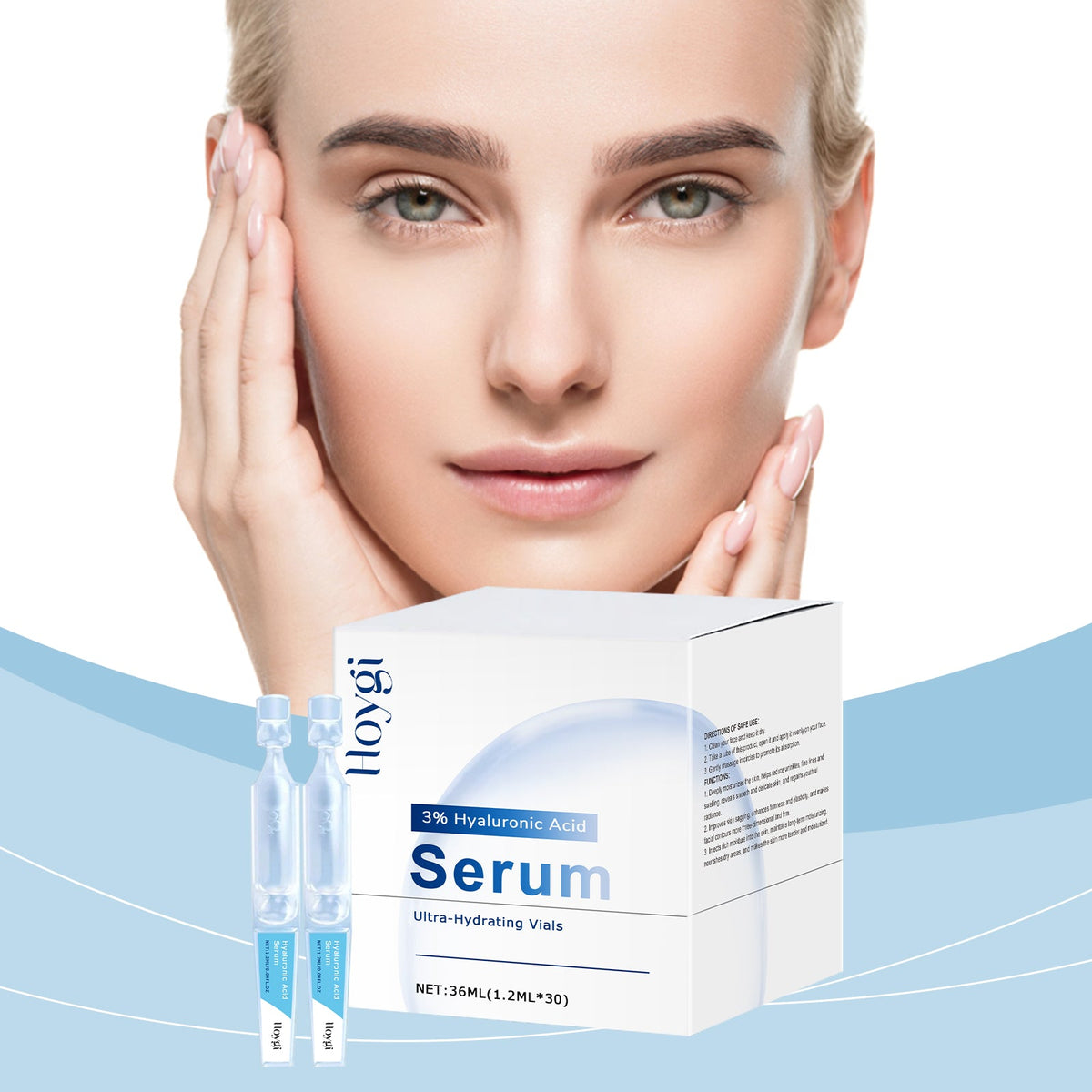 Hyaluronic Acid Anti Wrinkle E Ssence 1.2mlx30 1box Tri Light Beauty