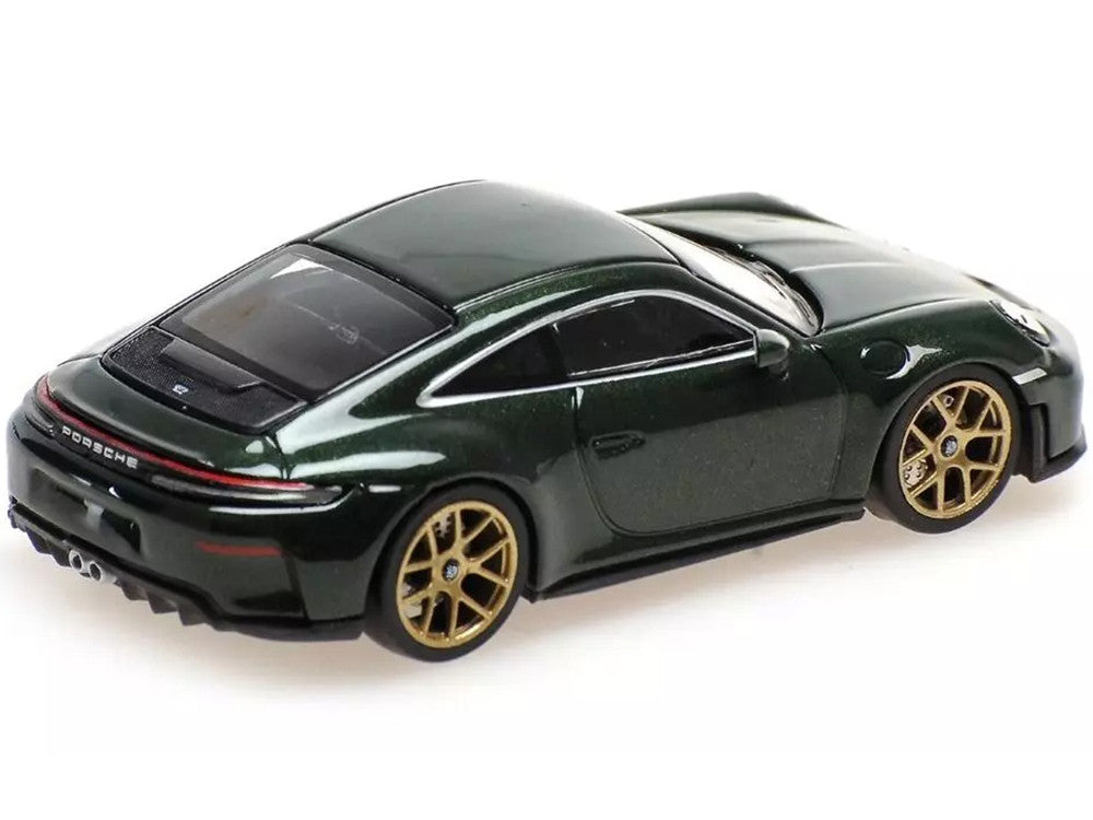 2025 Porsche 911 (992.2) GT3 Touring Green Metallic Limited Edition to 240 pieces Worldwide 1/64 Diecast Model Car by Minichamps LuxuryLifeWay Online Store