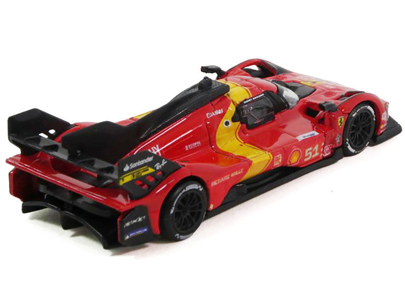 Ferrari 499P #51 James Calado - Antonio Giovinazzi - Alessandro Pier Guidi "Ferrari AF Corse" Winner "24 Hours of Le Mans" (2023) 1/64 Diecast Model Car by Polistil LuxuryLifeWay Online Store