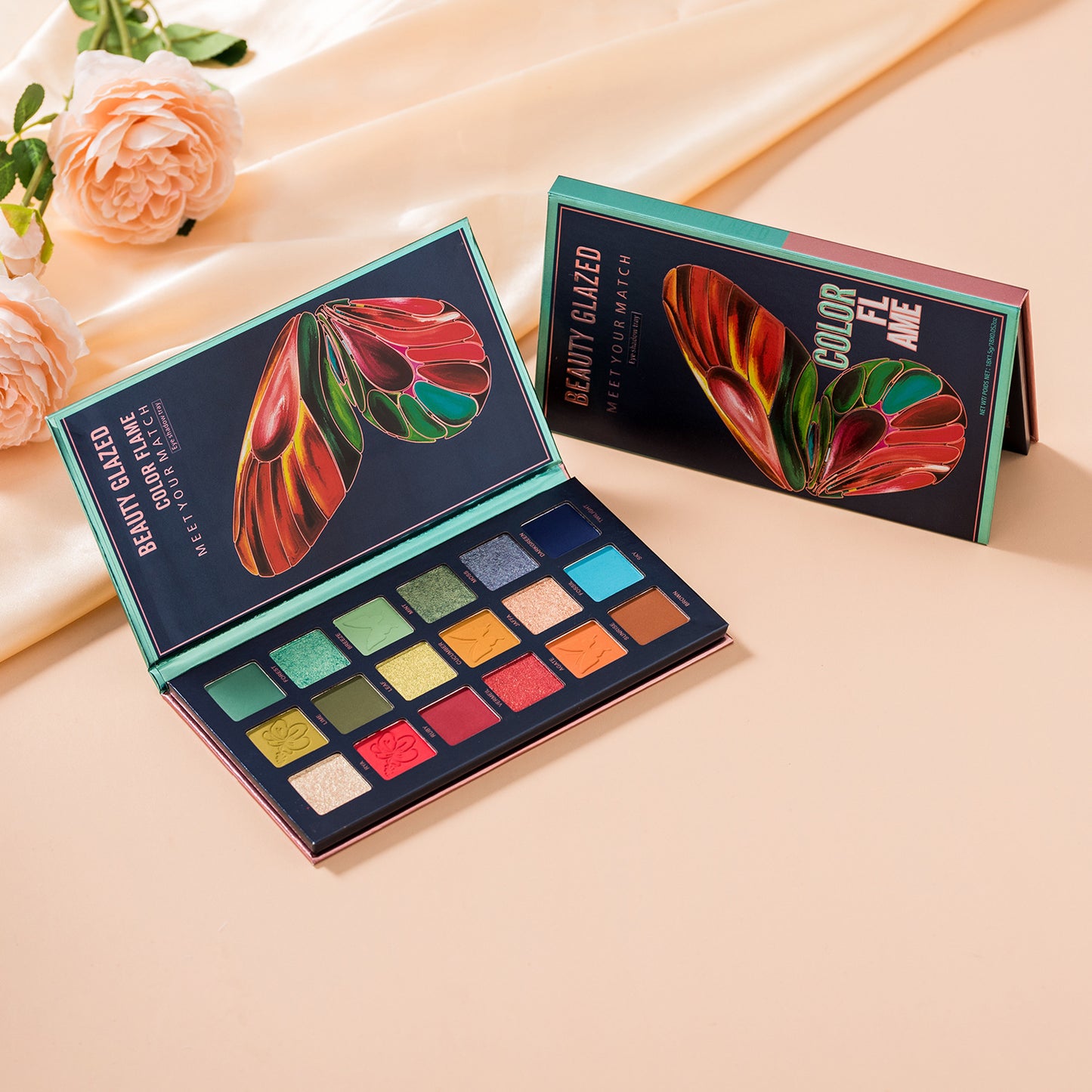 Butterfly Eyeshadow Palette Three-dimensional Shape And Easy To Color