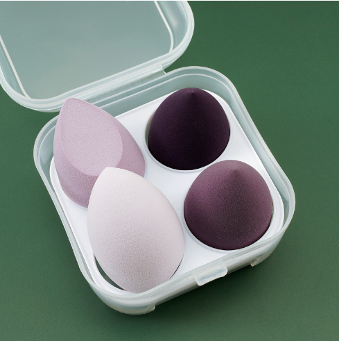 4pcs Makeup Sponge Powder Puff Dry and Wet Combined Pi-Mart