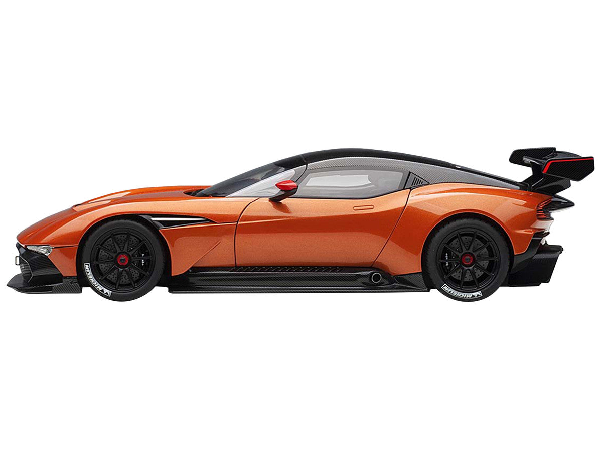 Aston Martin Vulcan Madagascar Orange with Carbon Top 1/18 Model Car by Autoart LuxuryLifeWay Online Store