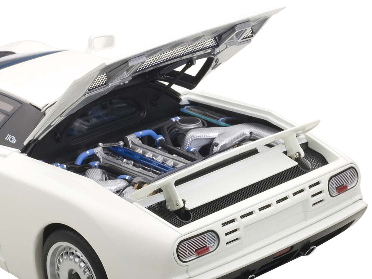 Bugatti EB110 GT White 1/18 Diecast Model Car by Autoart LuxuryLifeWay Online Store