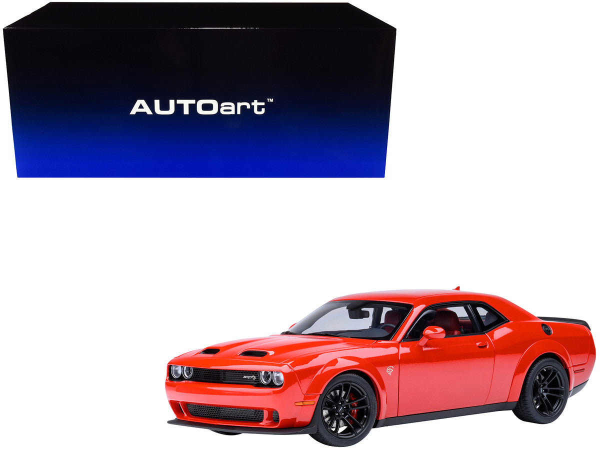 2022 Dodge Challenger SRT Jailbreak Torred with Red Interior 1/18 Model Car by Autoart LuxuryLifeWay Online Store
