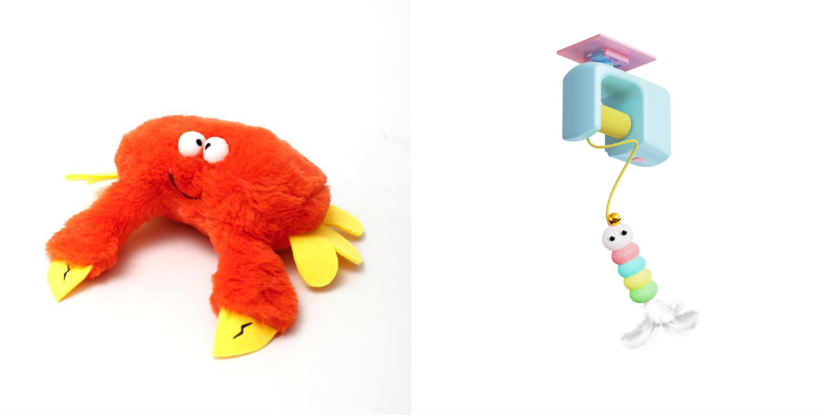 Pet Plush Toy Making Sound Electric Fish Jumping Winged Bird Pets Fashion