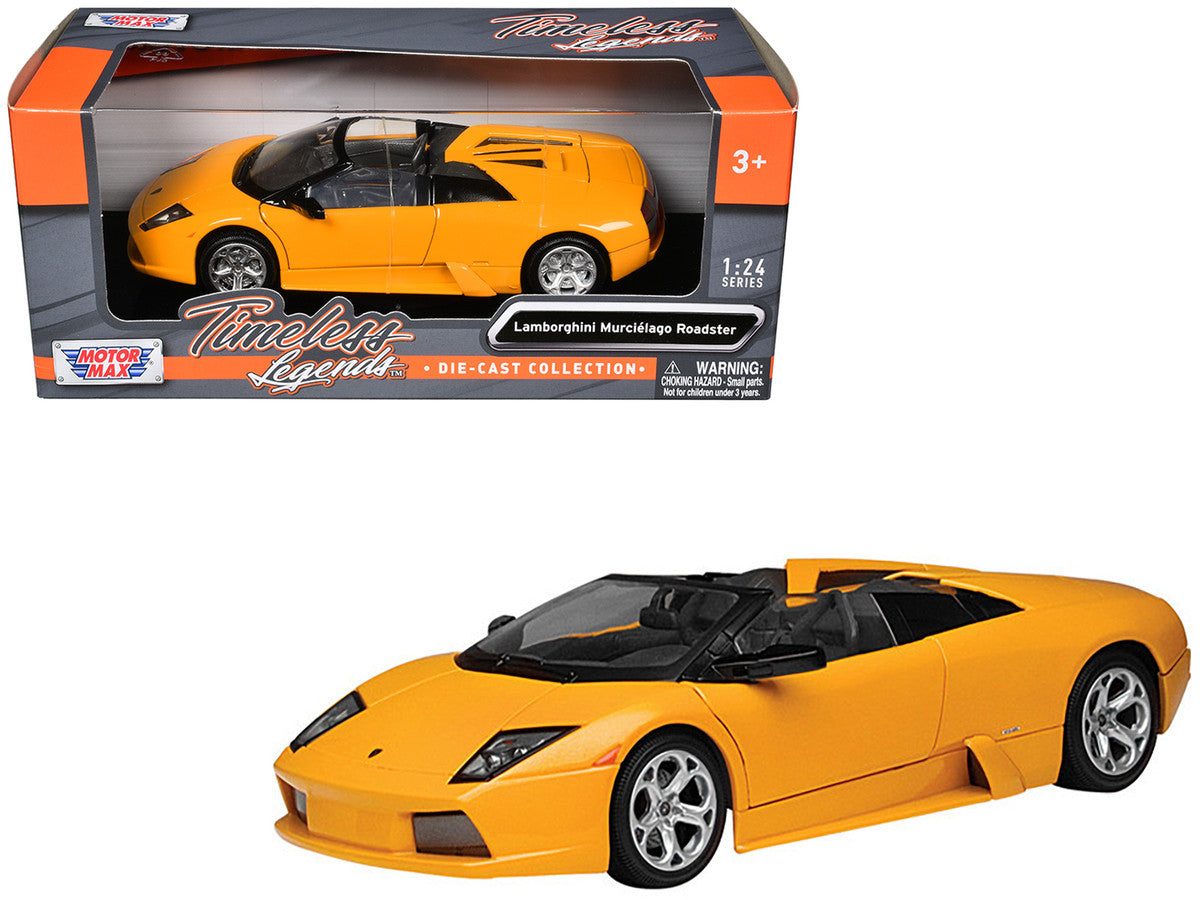 Lamborghini Murcielago Roadster Orange 1/24 Diecast Model Car by Motormax LuxuryLifeWay Online Store