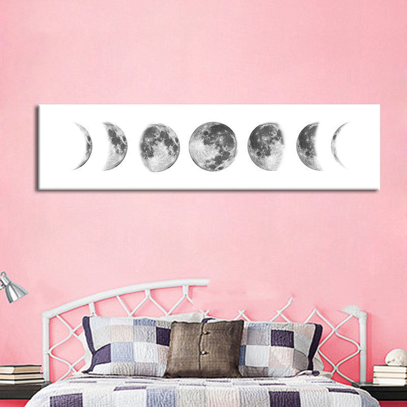 Embroidery Moon Painting PearlNestDecor.com