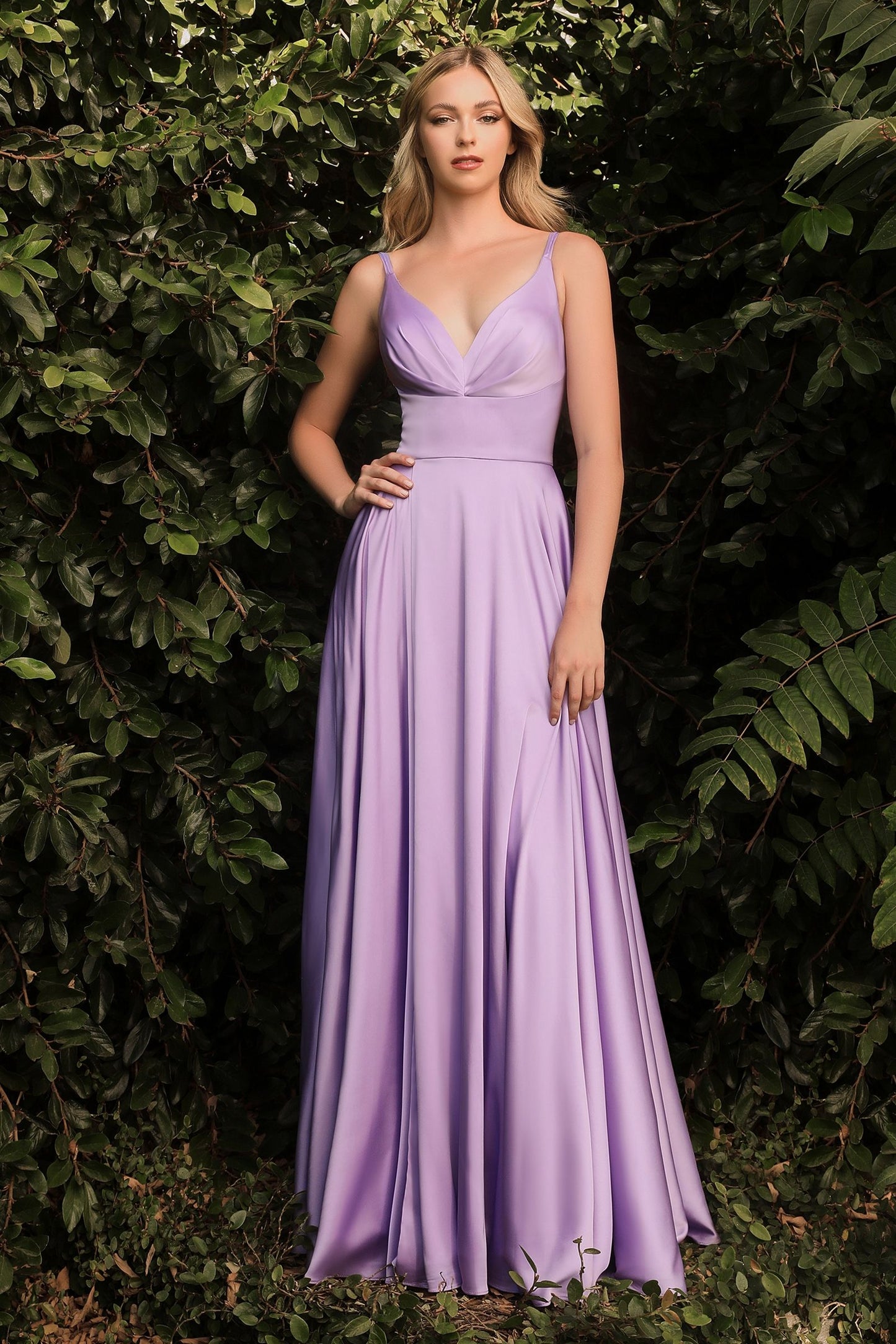 A-Line Satin Dress LuxuryLifeWay Online Store