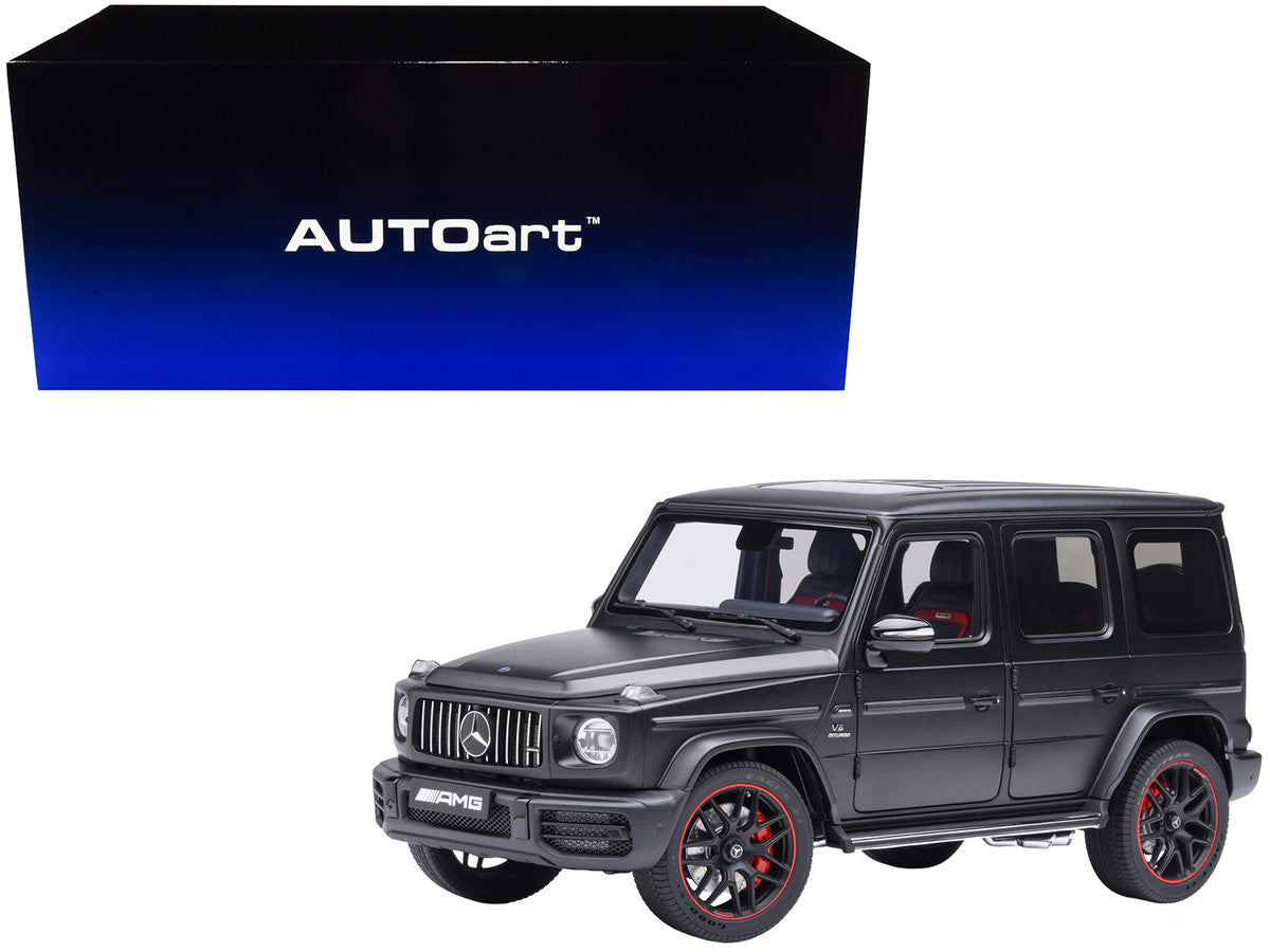 2019 Mercedes-Benz AMG G63 Matt Black 1/18 Model Car by Autoart LuxuryLifeWay Online Store