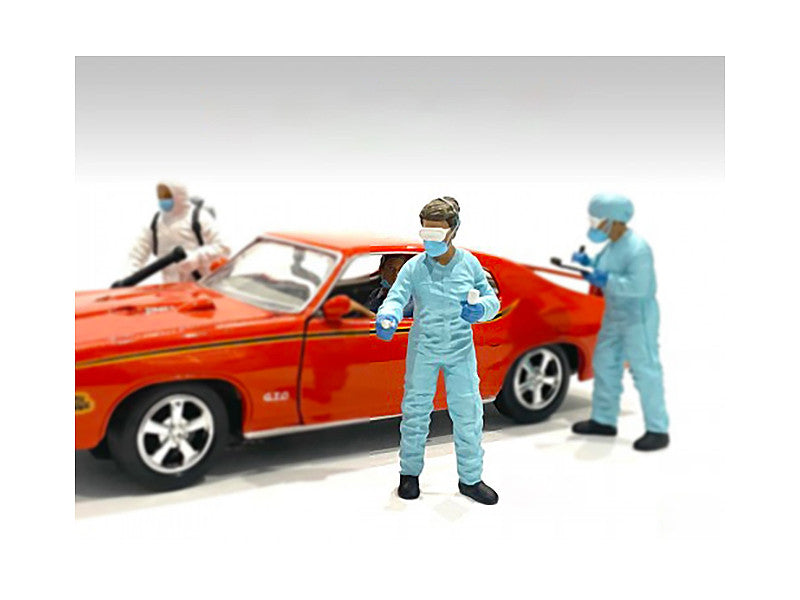 Hazmat Crew Figurine II for 1/24 Scale Models by American Diorama LuxuryLifeWay Online Store