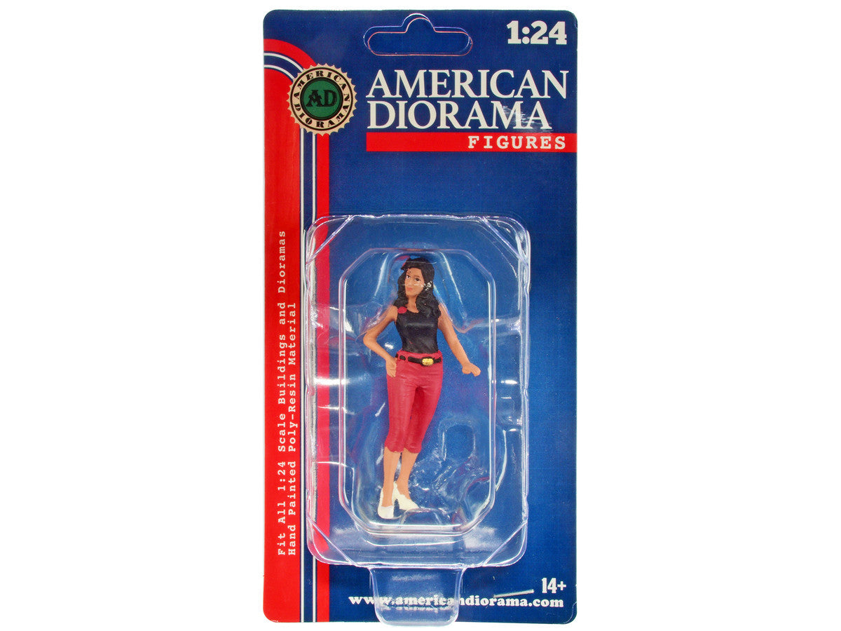 "Pin-Up Girls" Carroll Figure for 1/24 Scale Models by American Diorama LuxuryLifeWay Online Store