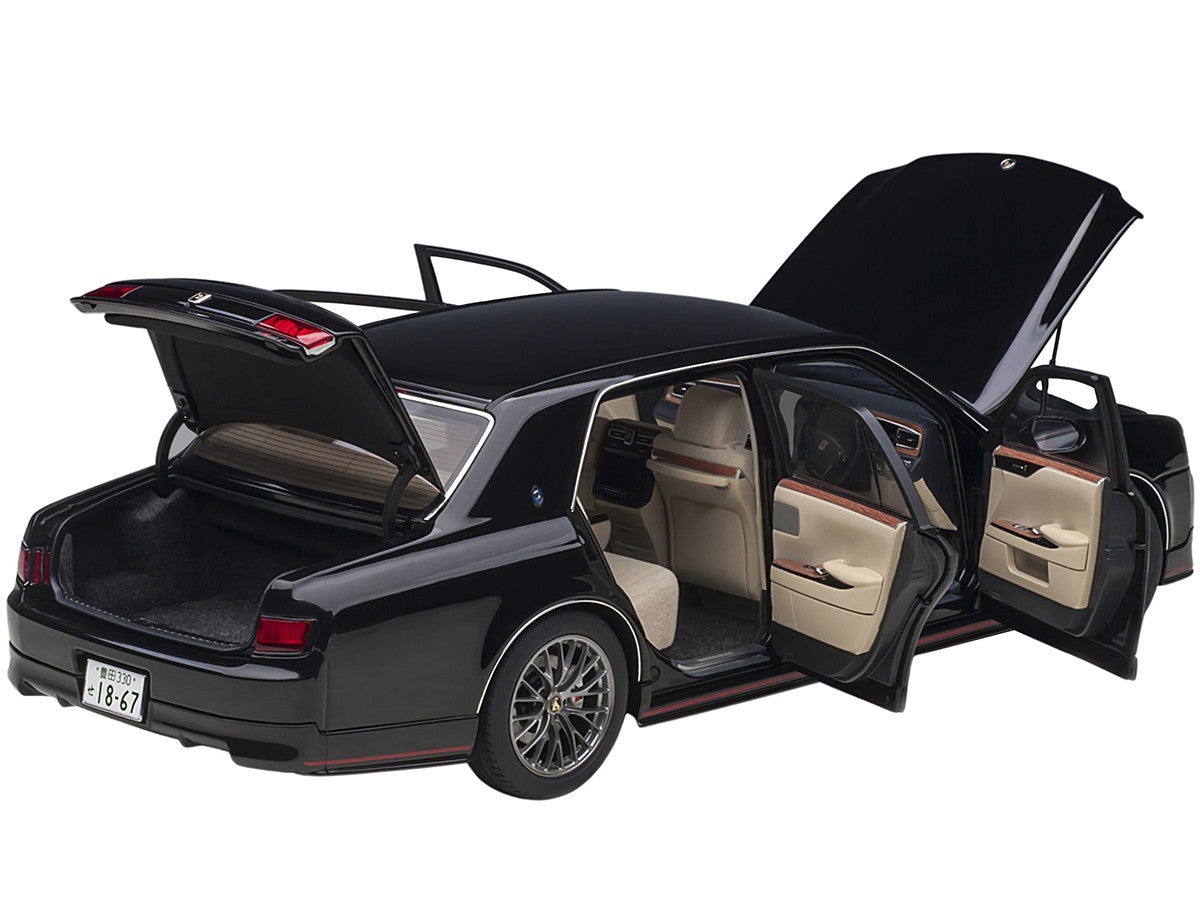 Toyota Century GRMN RHD (Right Hand Drive) Black 1/18 Model Car by Autoart LuxuryLifeWay Online Store