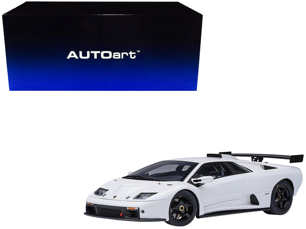 Lamborghini Diablo GTR Impact White 1/18 Model Car by Autoart LuxuryLifeWay Online Store