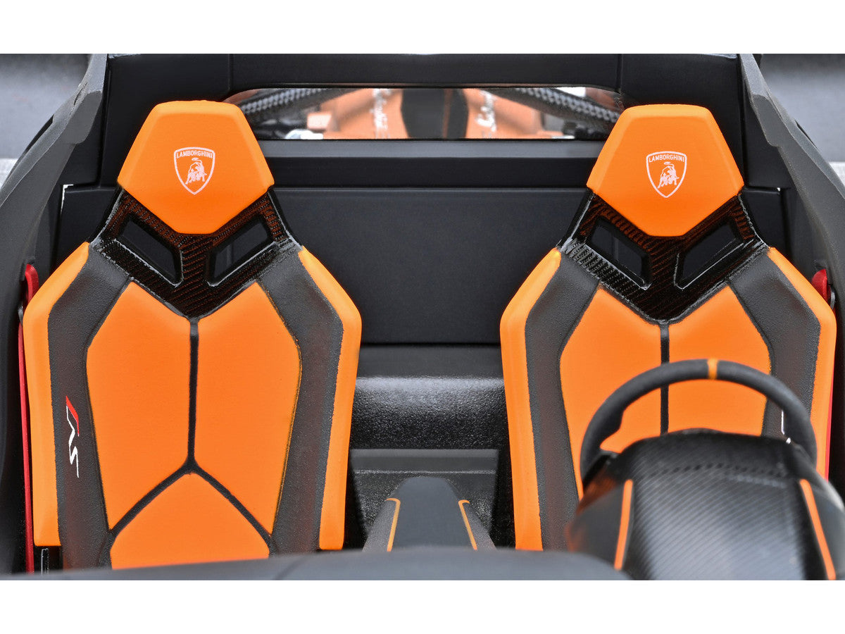 Lamborghini Aventador SVJ Arancio Atlas Pearl Orange 1/18 Model Car by Autoart LuxuryLifeWay Online Store