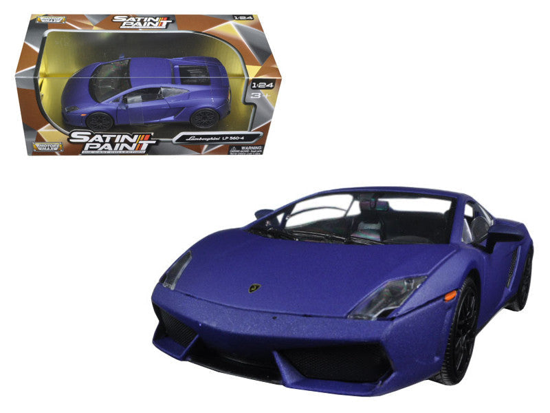 Lamborghini Gallardo LP 560-4 Matt Purple 1/24 Diecast Model Car by Motormax LuxuryLifeWay Online Store