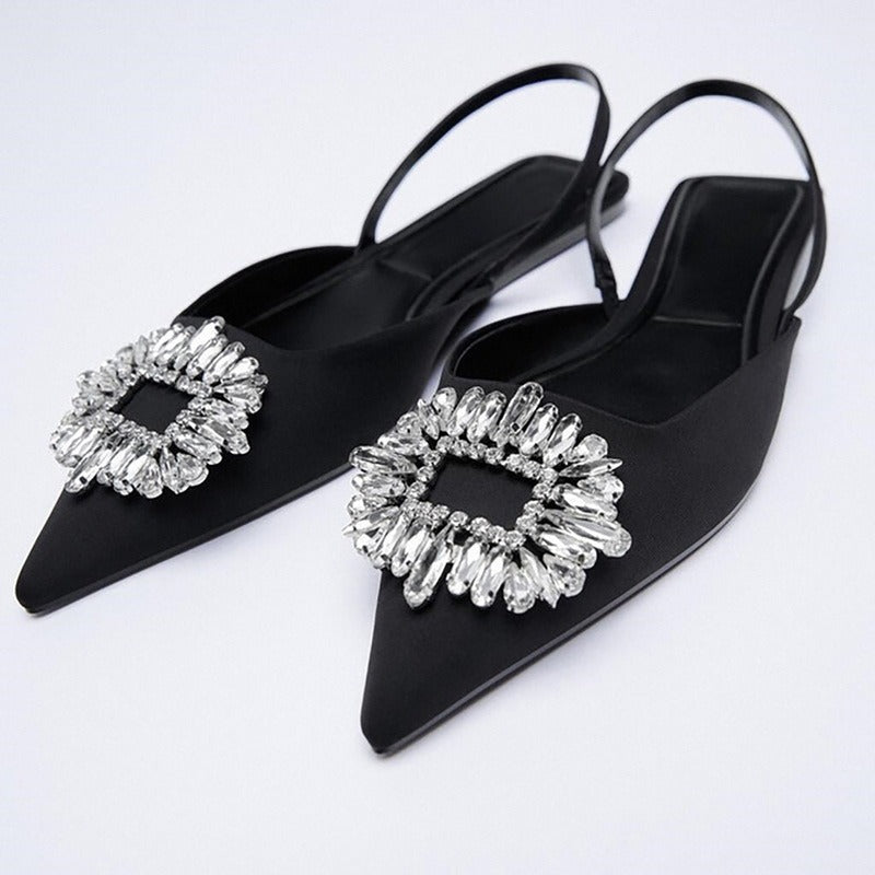 Women's Pointed Toe European And American Flat Sandals LadyShow.Store