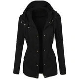Women's fashion solid color lapel biker jacket