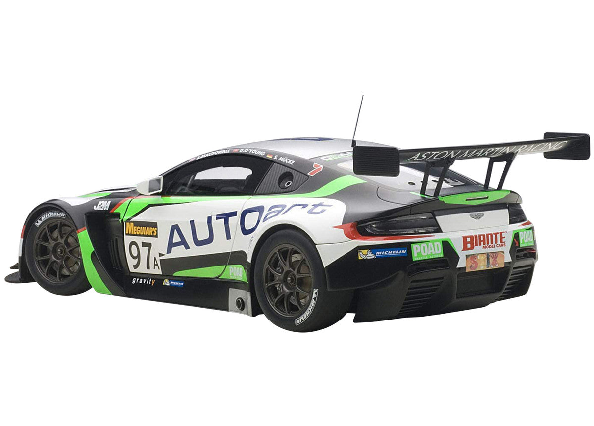 Aston Martin V12 Vantage Bathurst 12hour Endurance Race 2015 #97 A. Macdowall / D. O'Young / S. Mucke 1/18 Model Car by Autoart LuxuryLifeWay Online Store