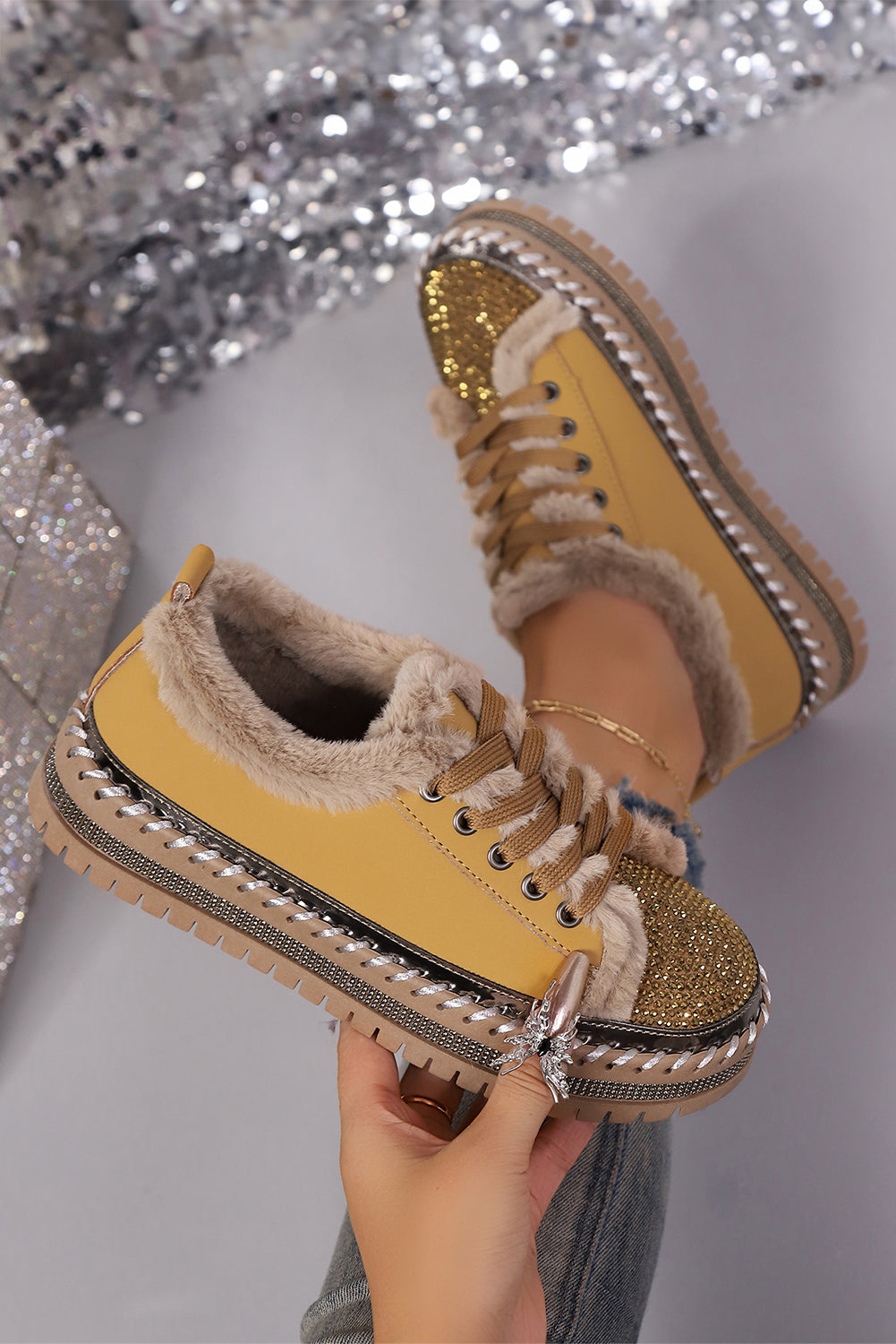 Harper Lace Up Flat Shoes LuxuryLifeWay Online Store