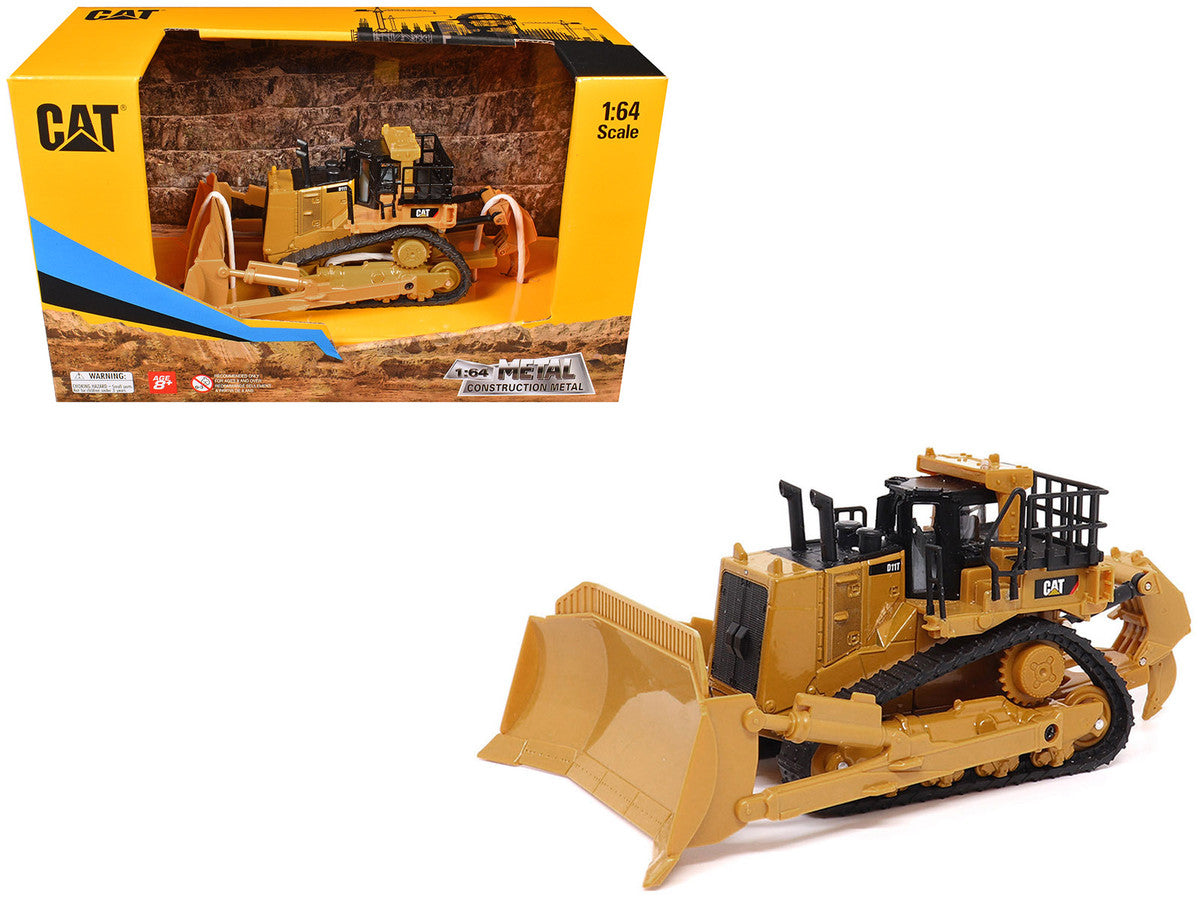 CAT Caterpillar D11T Dozer Yellow 1/64 Diecast Model by Diecast Masters LuxuryLifeWay Online Store