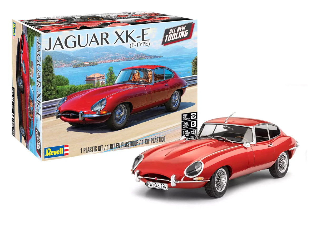 Level 5 Model Kit Jaguar XK-E (E-Type) 1/24 Scale Model by Revell LuxuryLifeWay Online Store