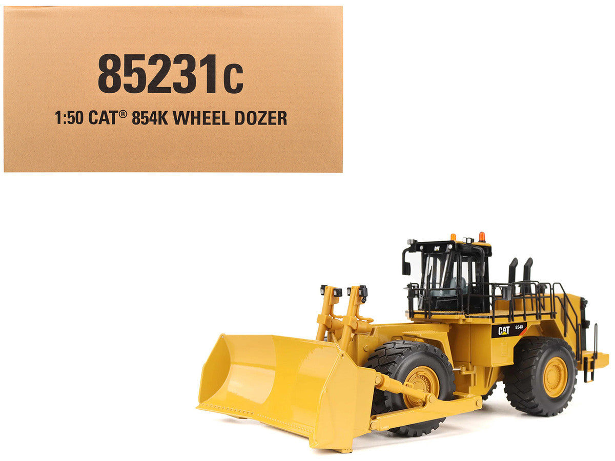 CAT Caterpillar 854K Wheel Loader Yellow "Core Classics Series" 1/50 Diecast Model by Diecast Masters LuxuryLifeWay Online Store