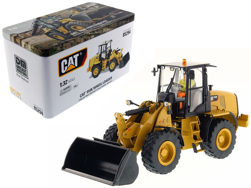 CAT Caterpillar 910K Wheel Loader with Operator "High Line Series" 1/32 Diecast Model by Diecast Masters LuxuryLifeWay Online Store