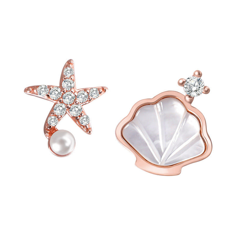 s925 sterling silver shell earrings women LadyShow.Store