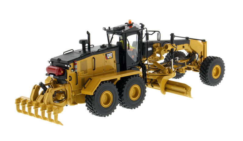 CAT Caterpillar 16M3 Motor Grader with Operator "High Line Series" 1/50 Diecast Model by Diecast Masters LuxuryLifeWay Online Store
