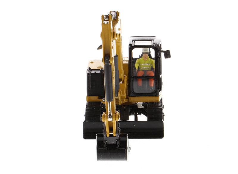 CAT Caterpillar 308 CR Next Generation Mini Hydraulic Excavator with Work Tools and Operator "High Line" Series 1/50 Diecast Model by Diecast Masters LuxuryLifeWay Online Store