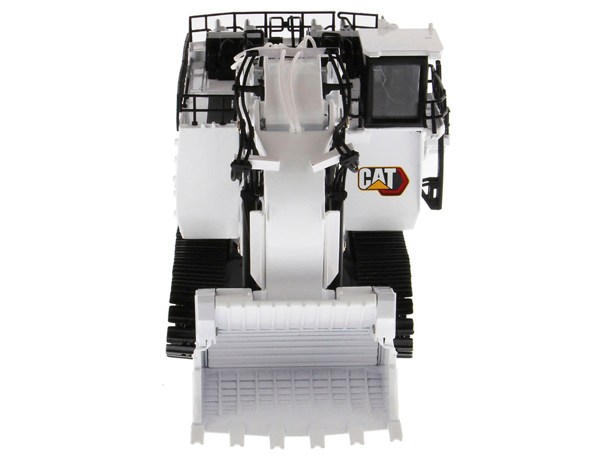 CAT Caterpillar 6060 Hydraulic Mining Front Shovel Coal Configuration White "High Line Series" 1/87 (HO) Scale Diecast Model by Diecast Masters LuxuryLifeWay Online Store