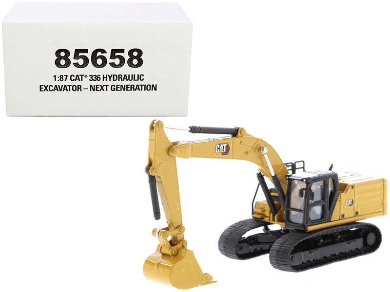 CAT Caterpillar 336 Next Generation Hydraulic Excavator "High Line" Series 1/87 (HO) Scale Diecast Model by Diecast Masters LuxuryLifeWay Online Store